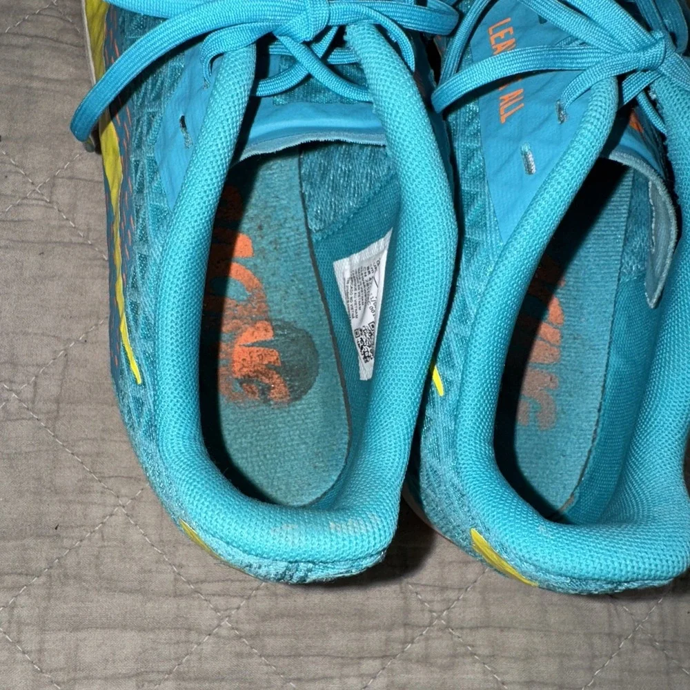 Nike Zoom Rival XC, Track Running Shoe Turquoise, orange, Yellow Size 10.5